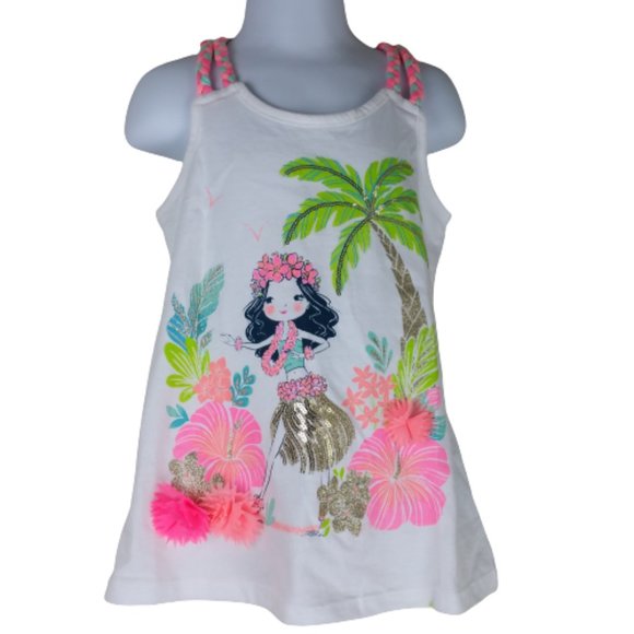 Tommy Bahama Other - Tommy Bahama Hawaiian Floral Print Shirt Girls